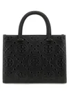 Tory Burch "t Monogram" Handbag In Black