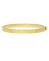Tory Burch T Monogram Hinge Bracelet In Gold