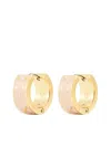 Tory Burch T Monogram Hoop Earring In Gold