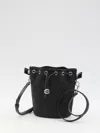 Tory Burch T Monogram Hotfix Mini Bucket Bag In Black