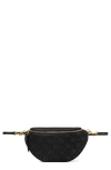 Tory Burch T Monogram Jacquard Belt Bag In Black