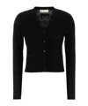 Tory Burch Black Viscose Blend Cardigan