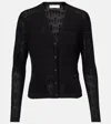 Tory Burch T Monogram Jacquard Cardigan