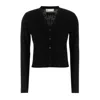 Tory Burch Black Viscose Blend Cardigan