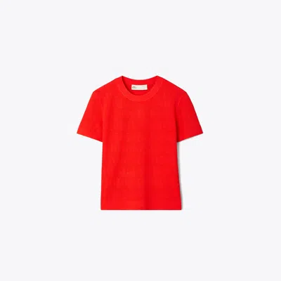 Tory Burch T Monogram Jacquard Sweater