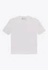 Tory Burch T Monogram Jacquard Viscose Blend T-shirt