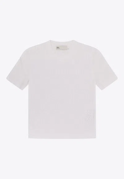 TORY BURCH T-MONOGRAM JACQUARD T-SHIRT