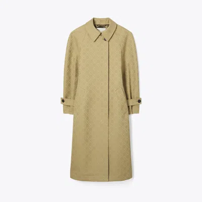 Tory Burch T Monogram Jacquard Trench Coat