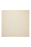 Tory Burch Scarf With Logo In Ivory