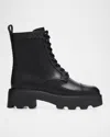 Tory Burch Amphibian Boots With Chunky Sole And Pull Tab In Multi