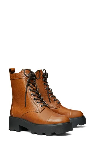 TORY BURCH TORY BURCH T MONOGRAM LUG SOLE BOOTIE