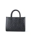 Tory Burch T Monogram Embossed Tote