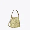 Tory Burch T Monogram Mesh Dot Bucket Bag