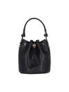 Tory Burch T Monogram Mini Bag In Black