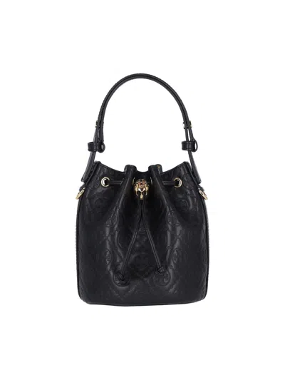 Tory Burch T Monogram Mini Bag In Black