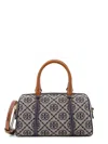 Tory Burch T-monogram Mini Barrel Bag In Blue