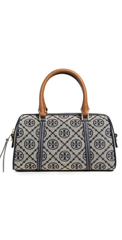 Tory Burch T Monogram Mini Barrel Bag Tory Navy
