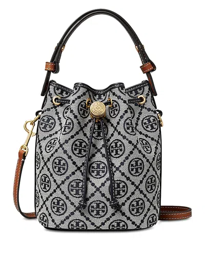TORY BURCH T MONOGRAM MINI BUCKET BAG