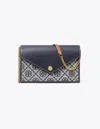 Tory Burch T Monogram Mini Envelope Chain Wallet
