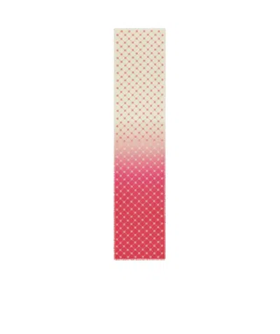 TORY BURCH T MONOGRAM OBLONG SCARF