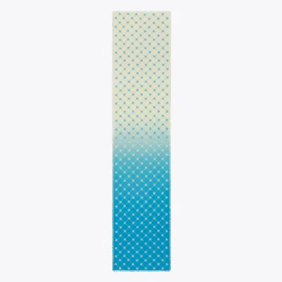 Tory Burch T Monogram Oblong Scarf In Neutral