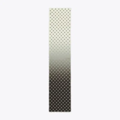Tory Burch T Monogram Oblong Scarf In Brown