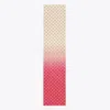 Tory Burch T Monogram Oblong Scarf In Red