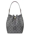 Tory Burch T Monogram Oversized Bucket Bag