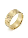 Tory Burch T Monogram Pave Ring In Gold