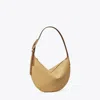 Tory Burch T Monogram Pebble Small Balloon Bag In Brown