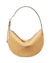 Tory Burch T Monogram Pebble Small Shoulder Bag In Brown