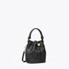 Tory Burch T Monogram Pebbled Mini Bucket Bag