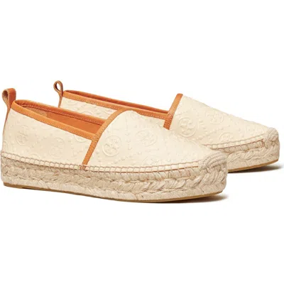 Tory Burch T Monogram Platform Espadrille