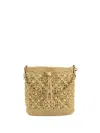 Tory Burch T Monogram Raffia Bucket Bag