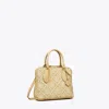 Tory Burch T Monogram Raffia Mini Swing Satchel In Natural