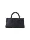 Tory Burch T Monogram Rectangular Tote Bag In Black