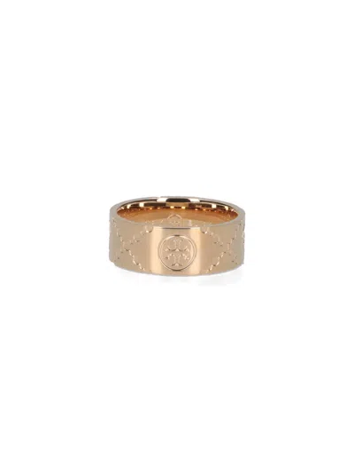 Tory Burch T Monogram Ring In Gold