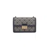 Tory Burch T Monogram Shoulder Bag In Blue