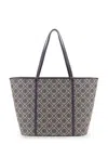 Tory Burch T-monogram Shoulder Bag With Internal Clutch