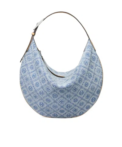 Tory Burch T Monogram Shoulder Bag In Yellow