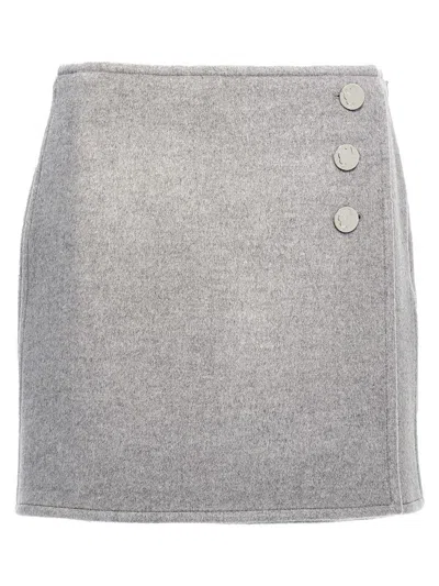 TORY BURCH TORY BURCH 'T MONOGRAM' SKIRT