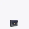 Tory Burch T Monogram Small Envelope Wallet In Tory Navy