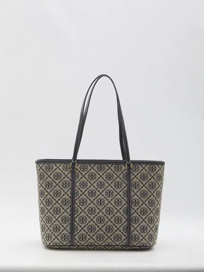 Tory Burch T Monogram Small Zip Tote Bag