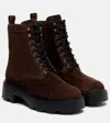 Tory Burch Ankle Boots With Round Toe And Chunky Sole In Multi