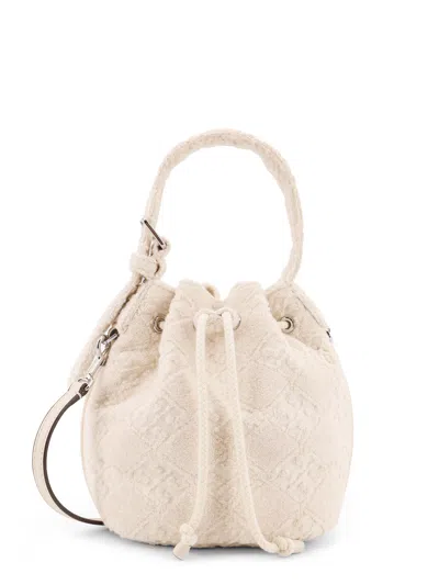 Tory Burch T Monogram Terry Mini Canvas Bucket Bag