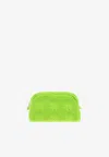 Tory Burch T Monogram Terry Pouch Bag In Green