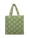 Tory Burch T-monogram' Terrycloth Tote Bag – Green