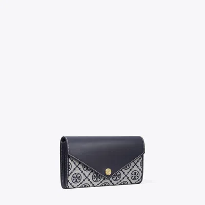 TORY BURCH T MONOGRAM WIDE ENVELOPE WALLET