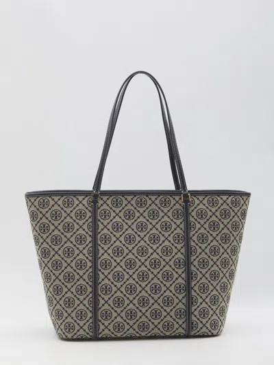 Tory Burch T Monogram Zip Tote Bag