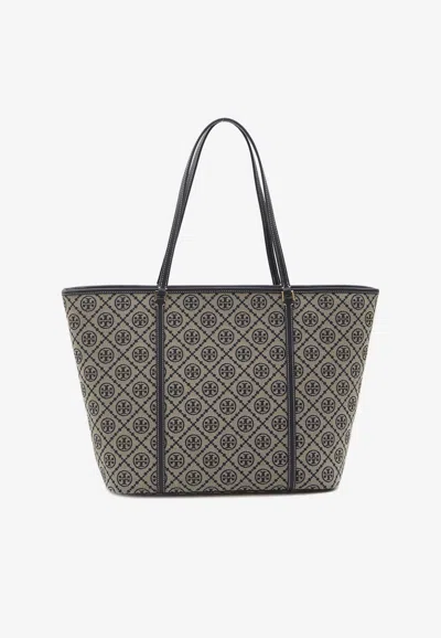 Tory Burch T Monogram Zip Tote Bag